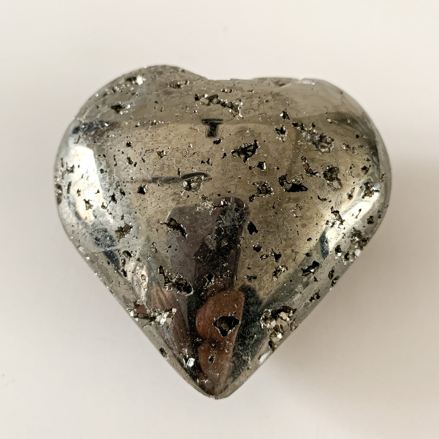 Crystal Collection - Pyrite Heart