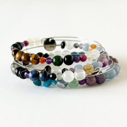 Motivation boosting crystal bangle