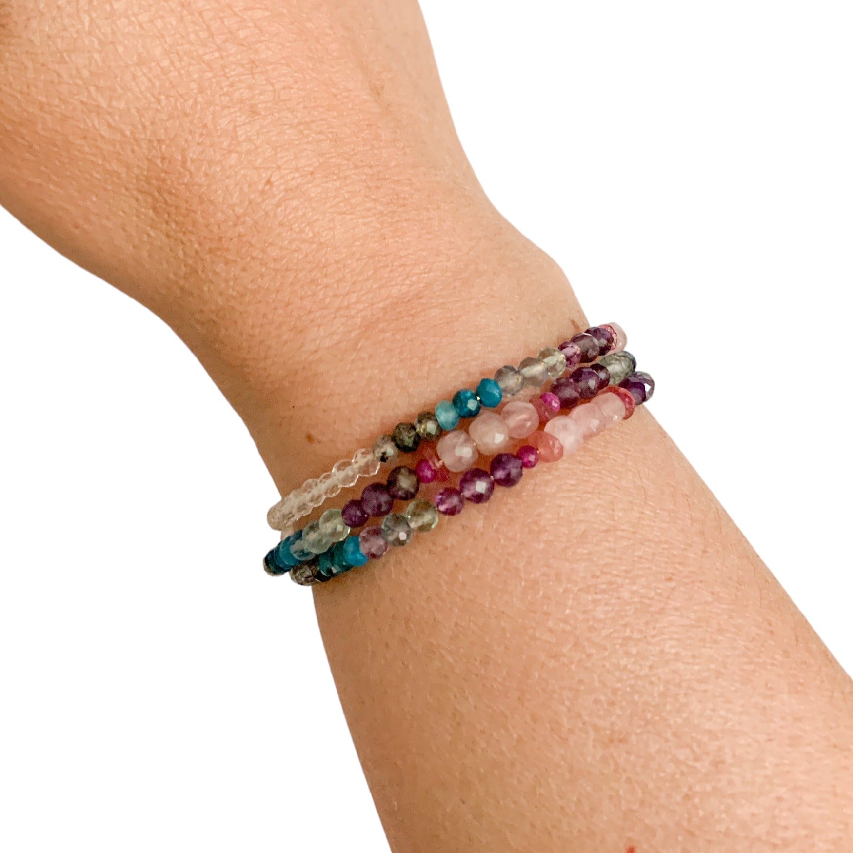 Serenity Wrap Crystal Bracelet as a daily reminder of self-care