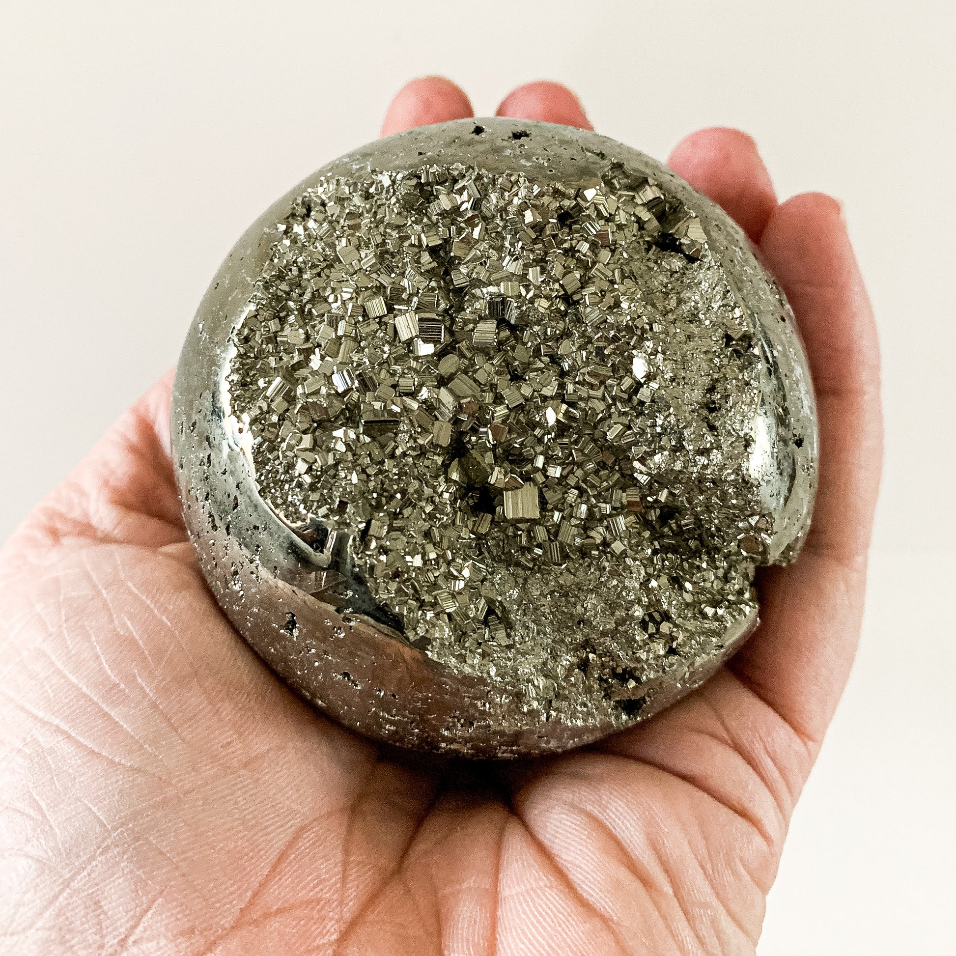 Lucky Pyrite Sphere